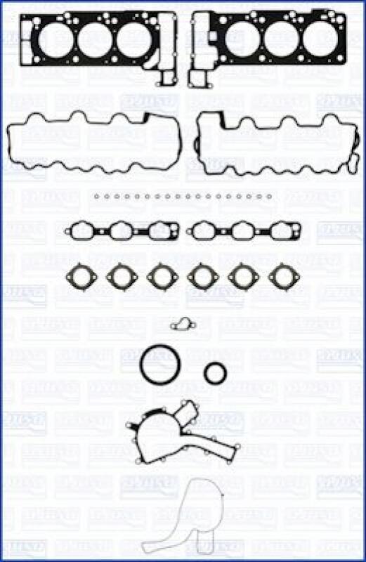 AJUSA Dichtungsvollsatz, Motor MULTILAYER STEEL