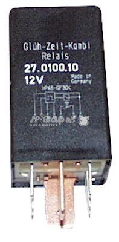 JP GROUP Relay, glow plug system JP GROUP