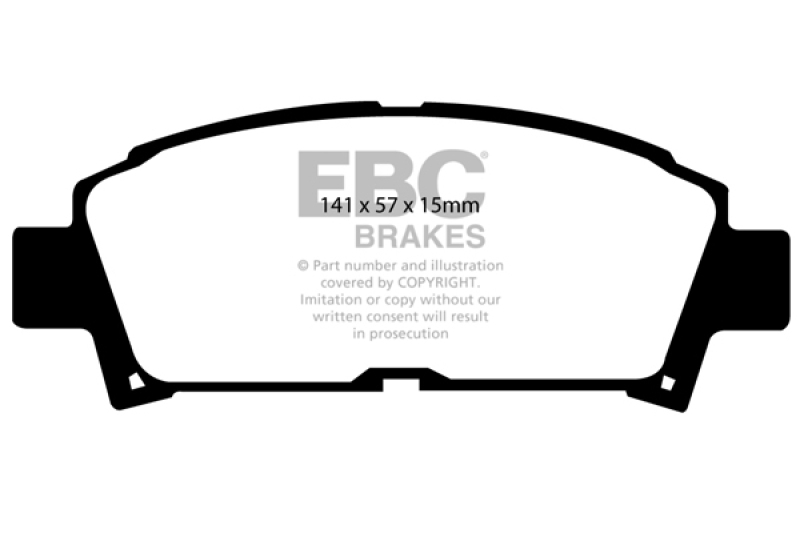 EBC Brakes Brake Pad Set, disc brake