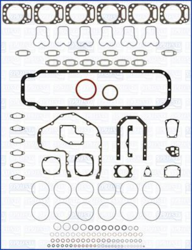 AJUSA Full Gasket Set, engine FIBERMAX