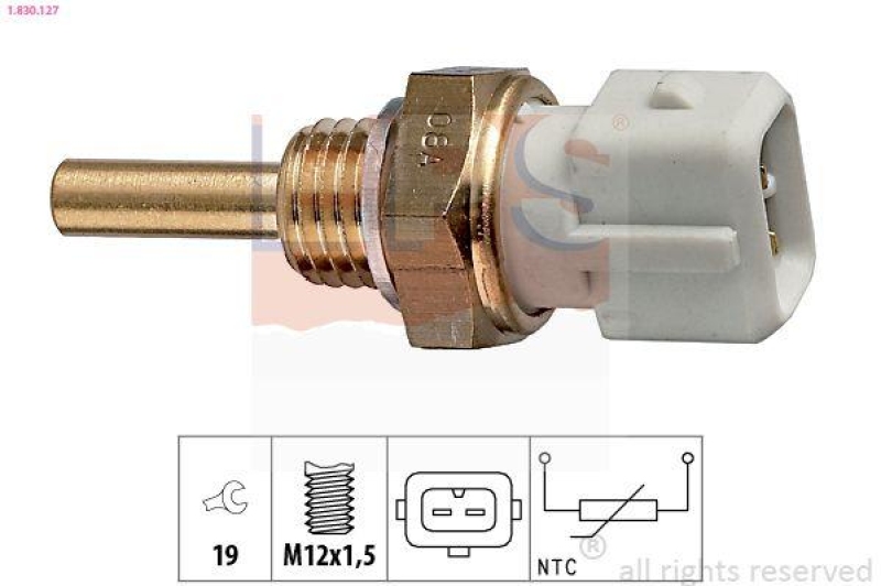 EPS Sensor, Kühlmitteltemperatur Made in Italy - OE Equivalent