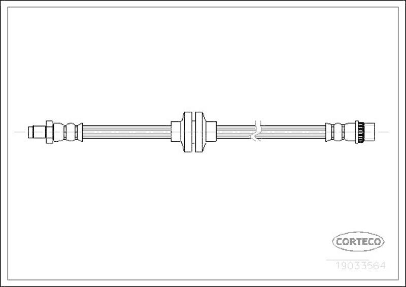 CORTECO Brake Hose