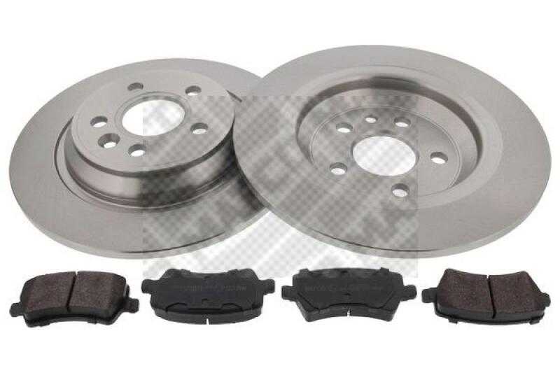 MAPCO Brake Set, disc brakes