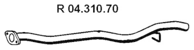 EBERSP&Auml;CHER Exhaust Pipe