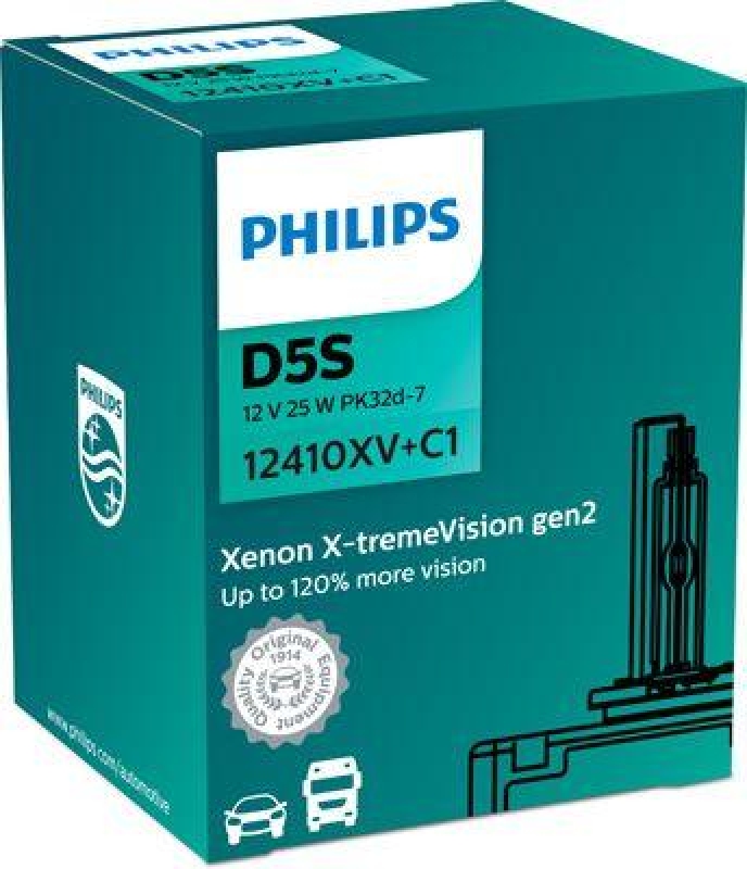 PHILIPS Glühlampe Xenon X-tremeVision gen2