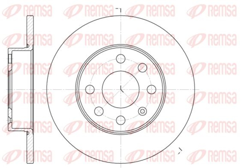 2x KAWE Brake Disc