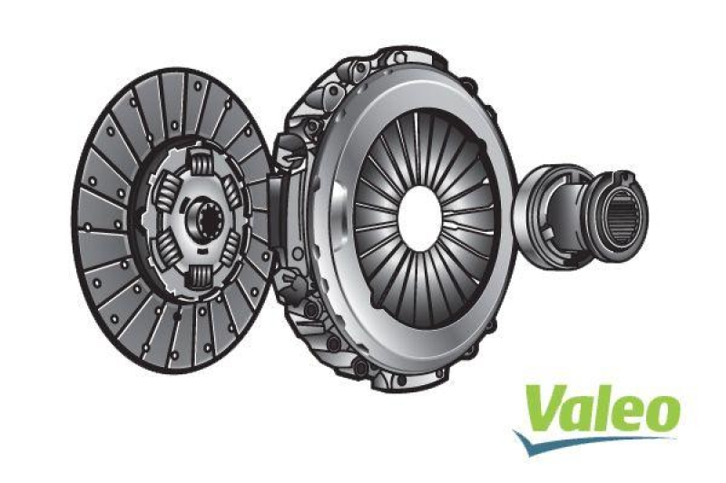 VALEO Clutch Kit REMANUFACTURED KIT3P