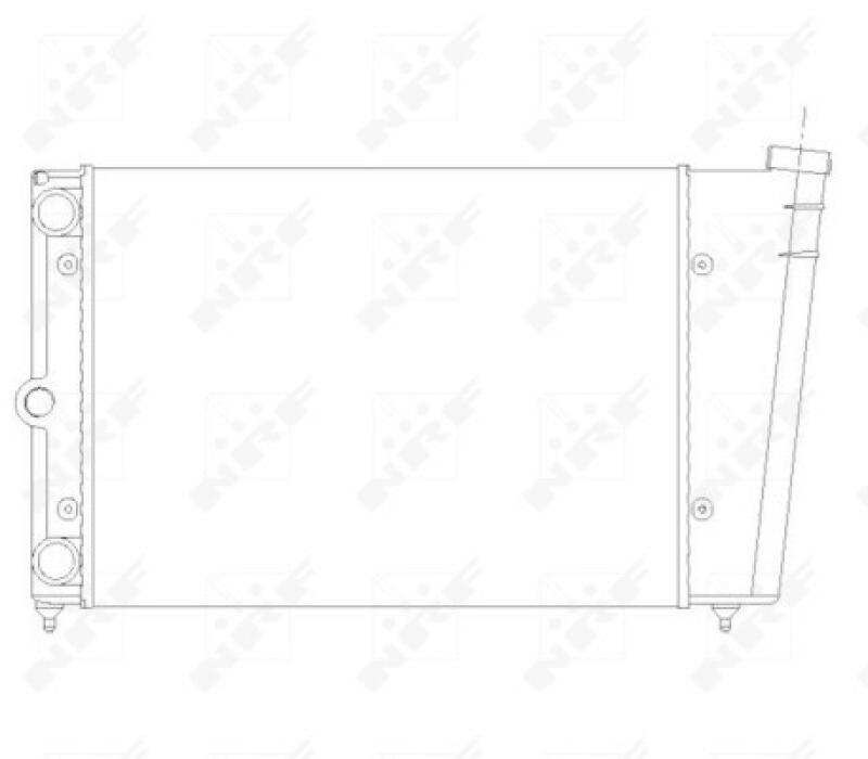 NRF Radiator, engine cooling