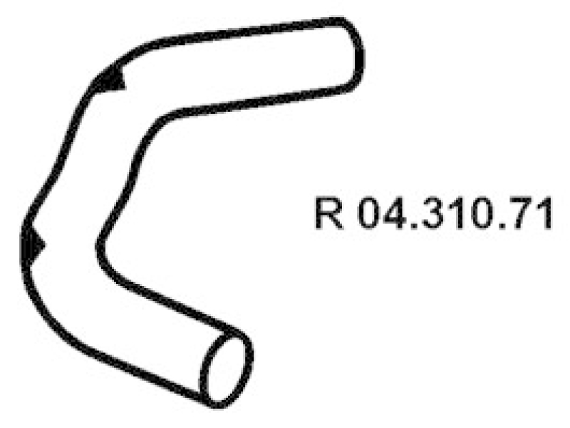 EBERSP&Auml;CHER Exhaust Pipe