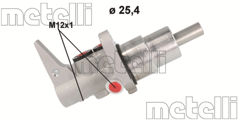 METELLI Brake Master Cylinder