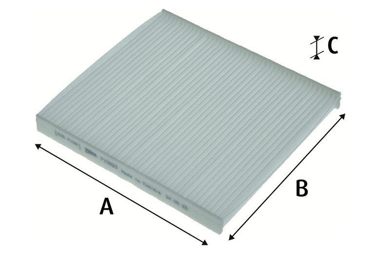 VALEO Filter, Innenraumluft VALEO ESSENTIAL 715893