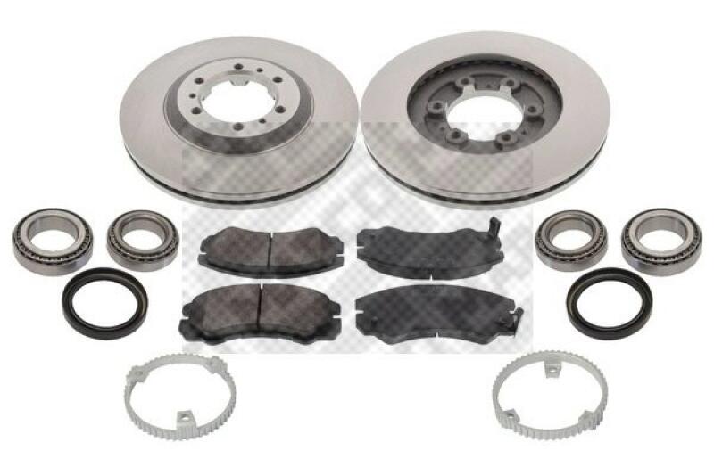 MAPCO Brake Set, disc brakes