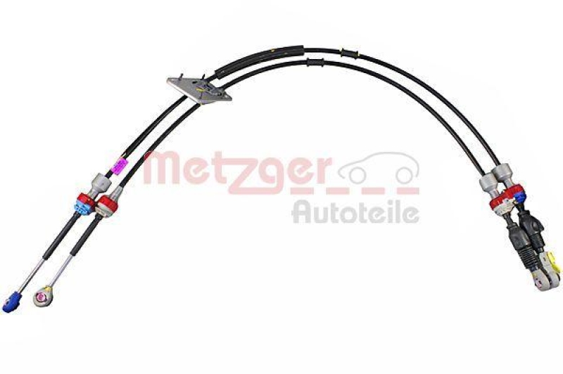 METZGER Cable Pull, manual transmission OE-part