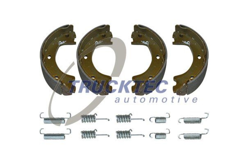 TRUCKTEC AUTOMOTIVE Brake Shoe Set, parking brake