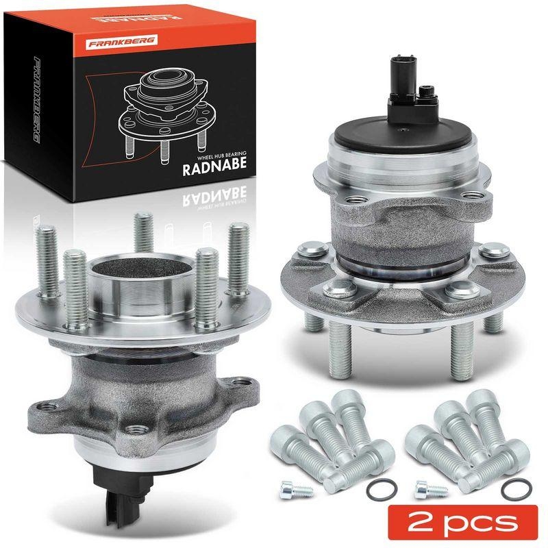 2x Frankberg Radnabe Radlagersatz Hinterachse beidseitig 5481FB0014605