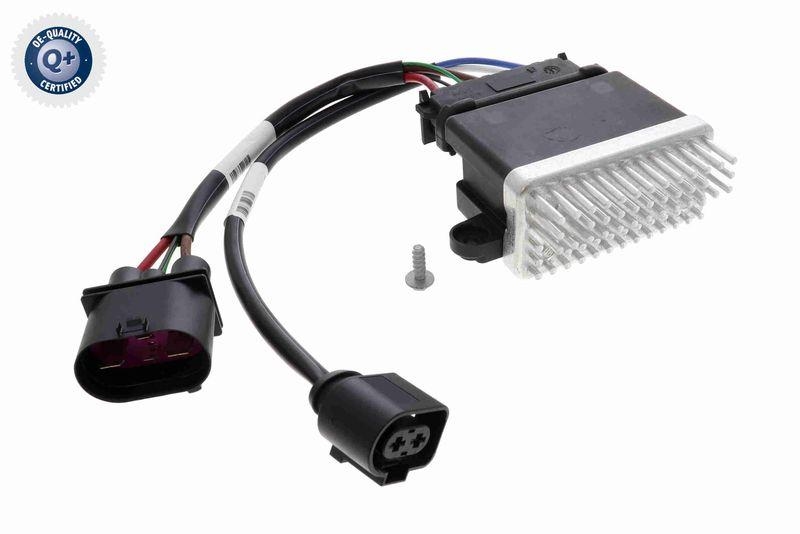 VEMO Regulator, interior blower Q+, original equipment manufacturer quality