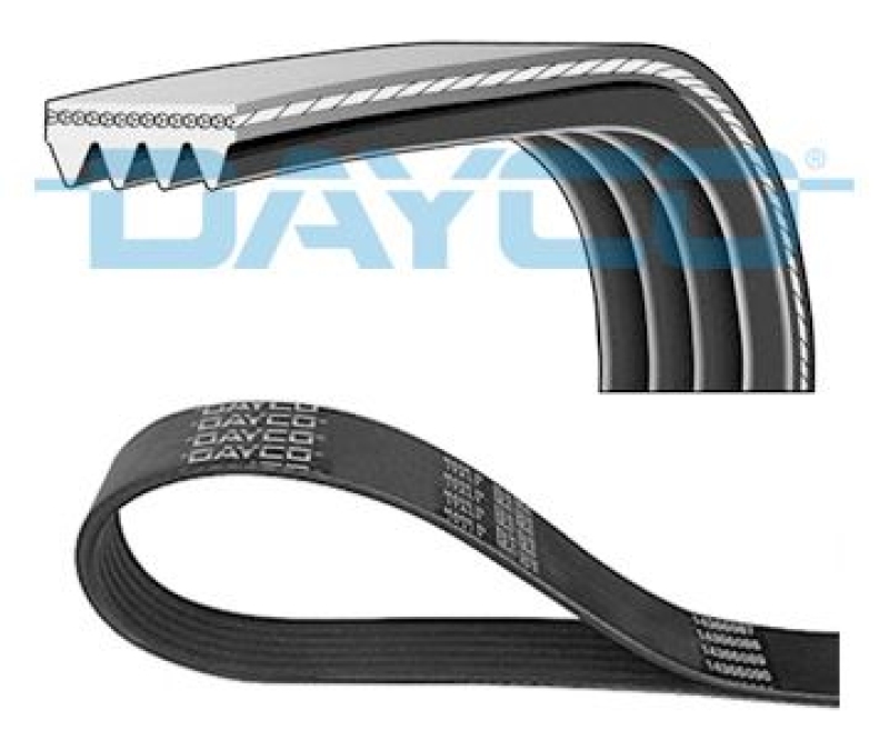 DAYCO Keilrippenriemen 4PK970EE