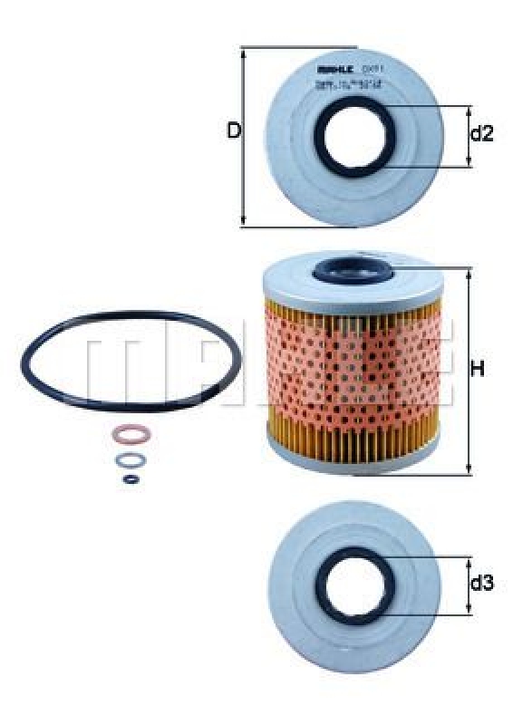 KNECHT Ölfilter