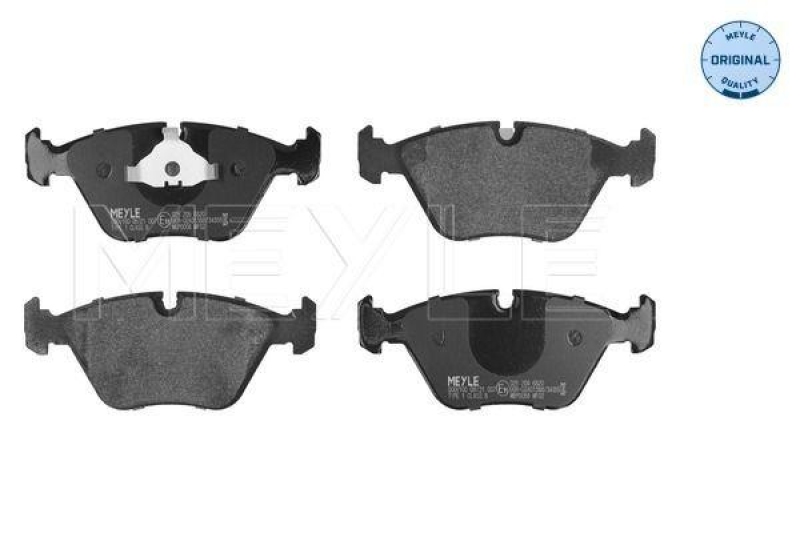 MEYLE Brake Pad Set, disc brake MEYLE-ORIGINAL: True to OE.