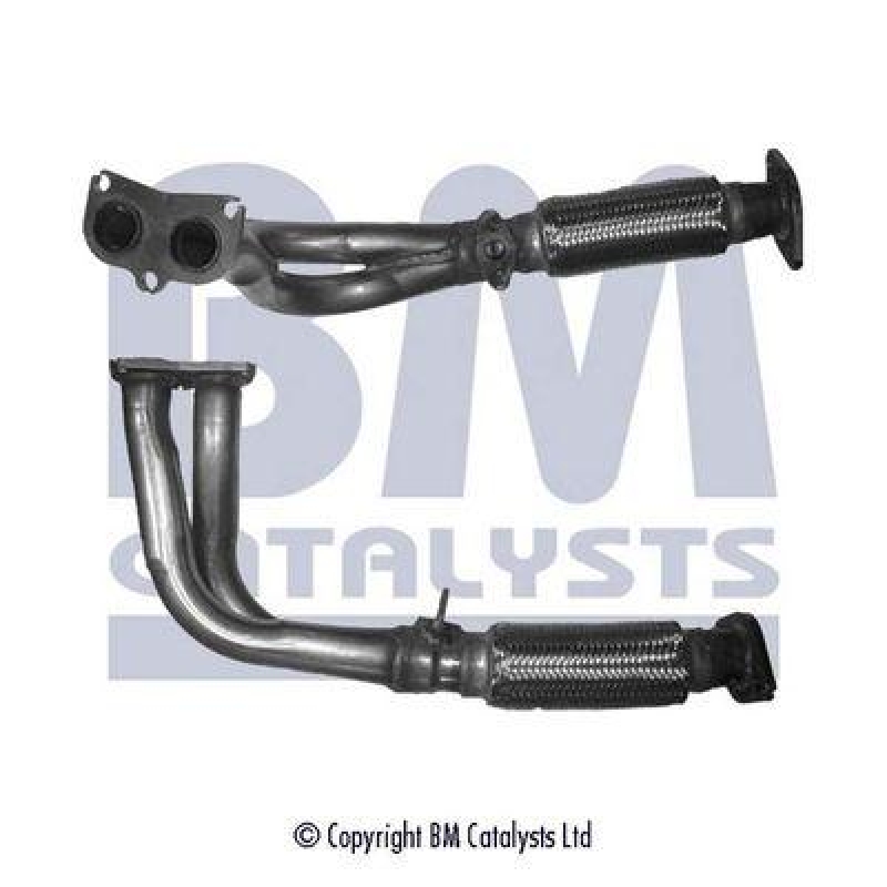 BM Catalysts Abgasrohr Vorne passend für Toyota Hiace 4 Bus 2.4 Kasten 4WD