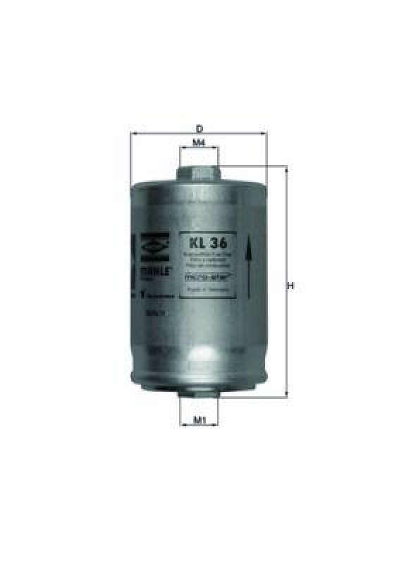 KNECHT Fuel Filter