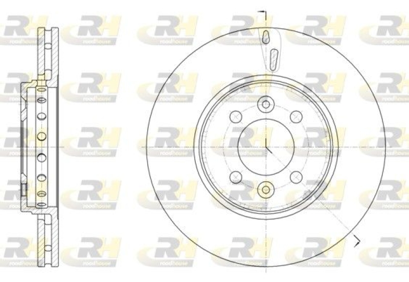 2x ROADHOUSE Brake Disc