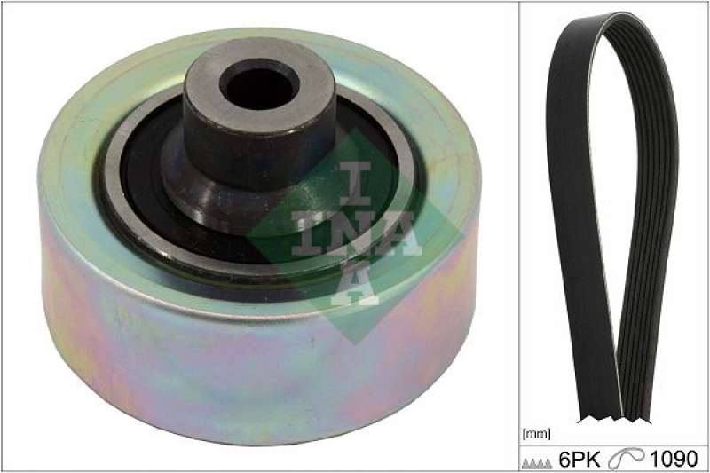 INA V-Ribbed Belt Set