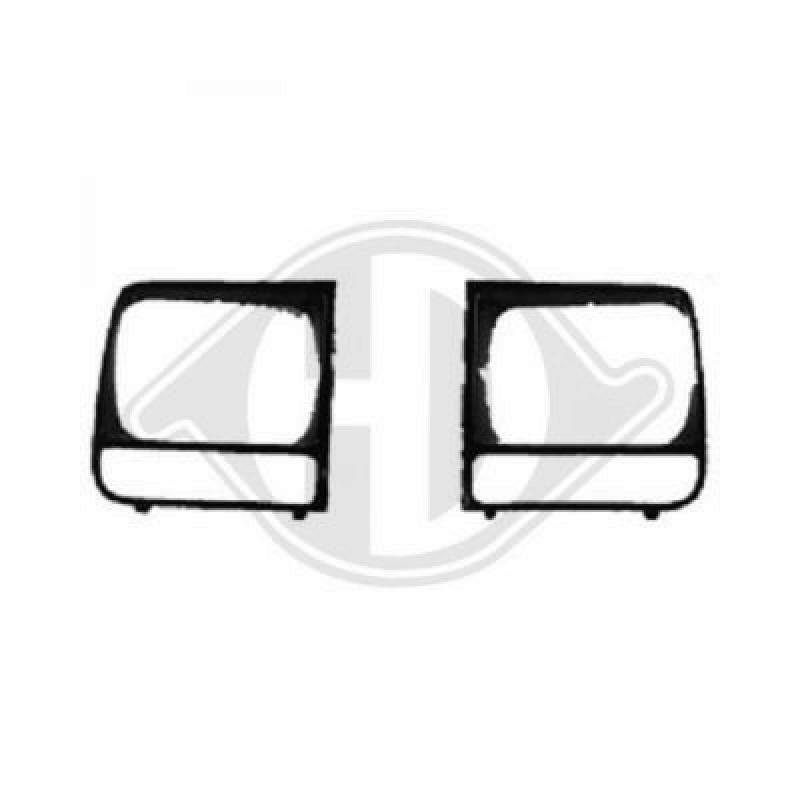 DIEDERICHS Frame, headlight