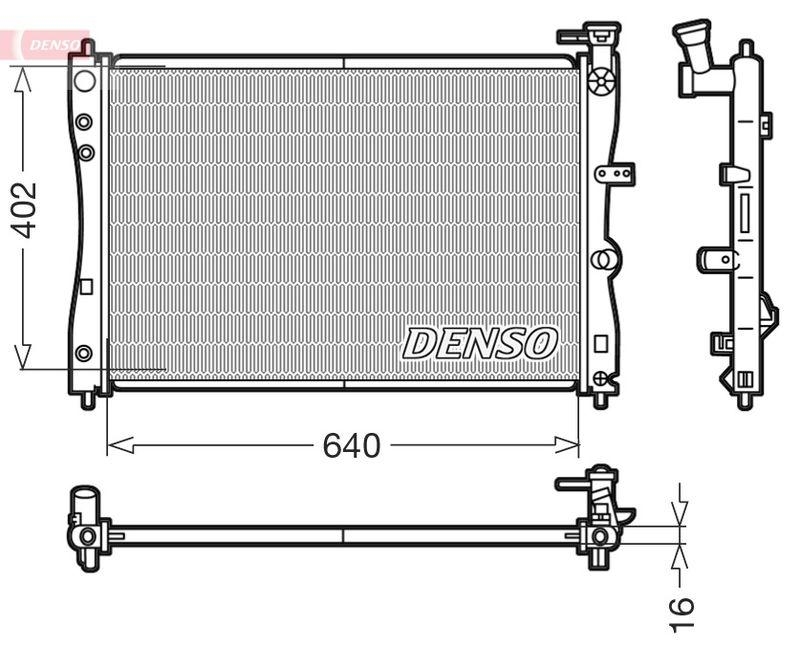 DENSO Radiator, engine cooling