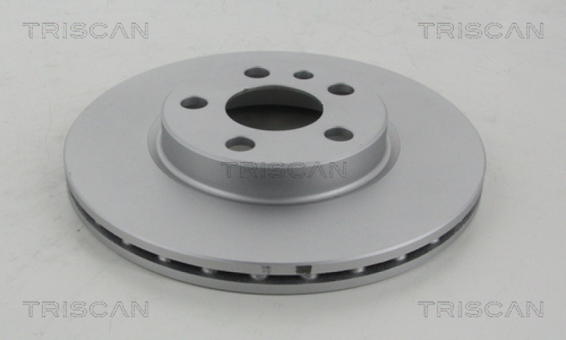 2x TRISCAN Brake Disc COATED
