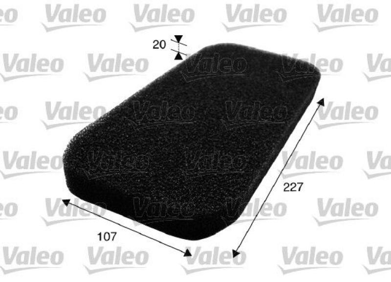 VALEO Filter, interior air CLIMFILTER COMFORT