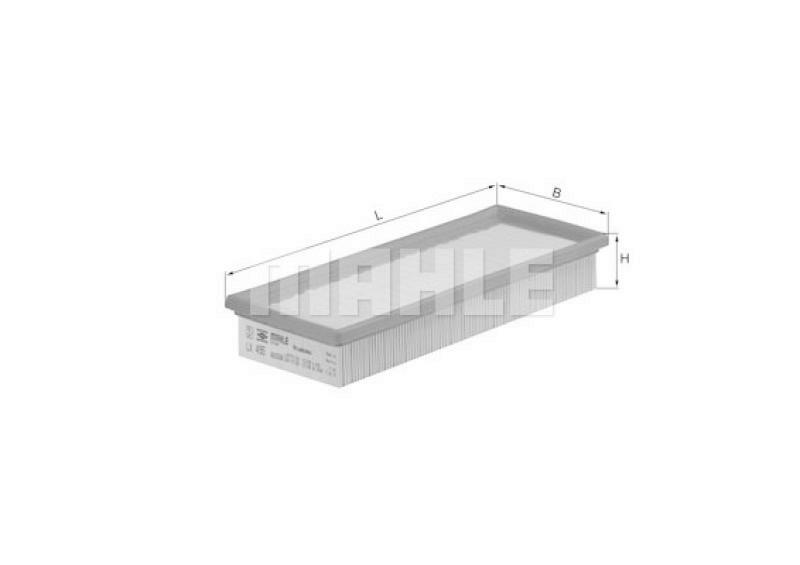 MAHLE ORIGINAL Luftfilter LX 495
