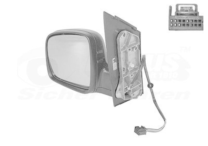 VAN WEZEL Outside Mirror * HAGUS *