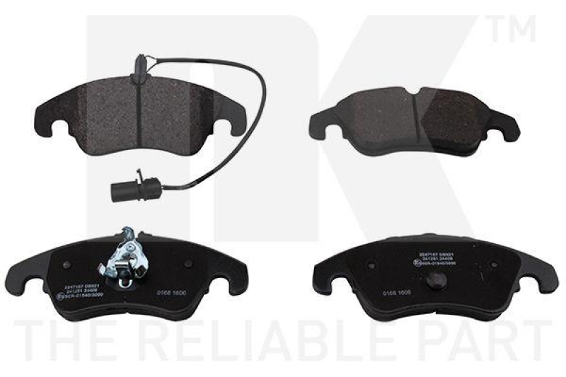 Bremsbelagsatz, Scheibenbremse 2247107