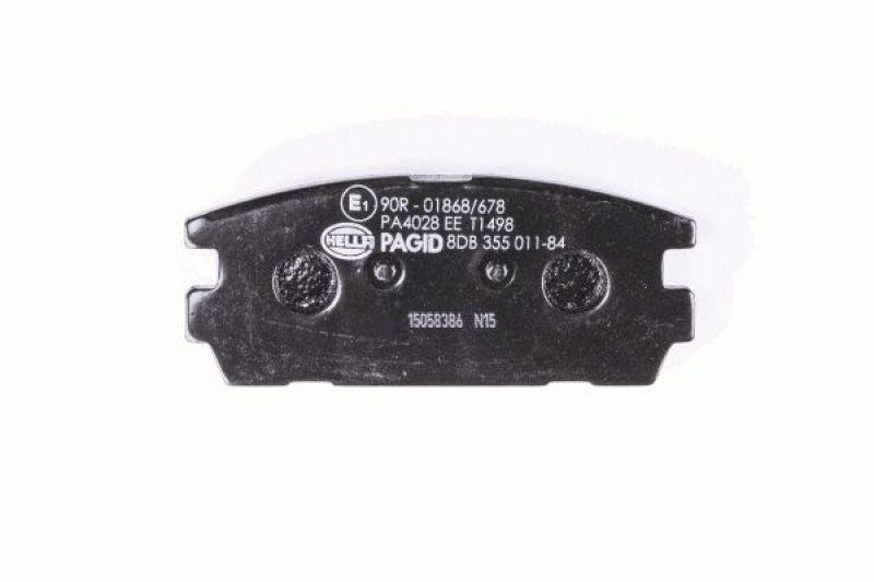 HELLA Brake Pad Set, disc brake