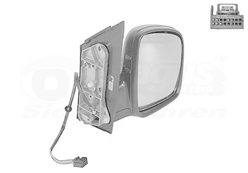 VAN WEZEL Outside Mirror * HAGUS *