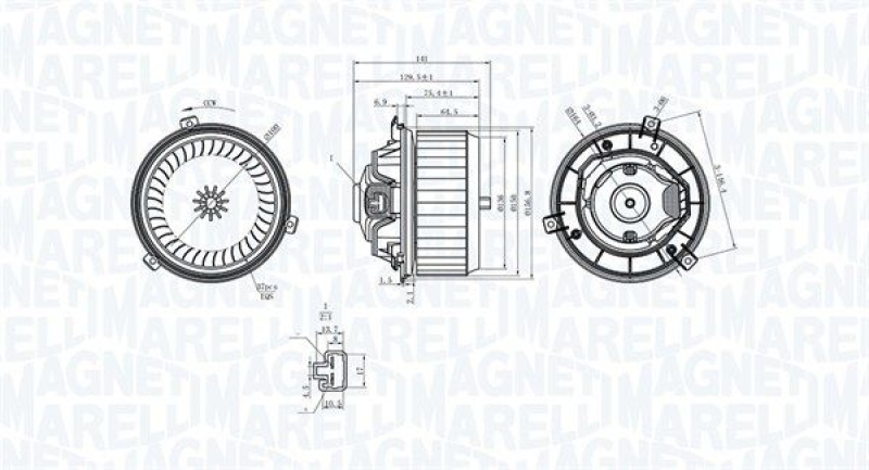 MAGNETI MARELLI Innenraumgebläse