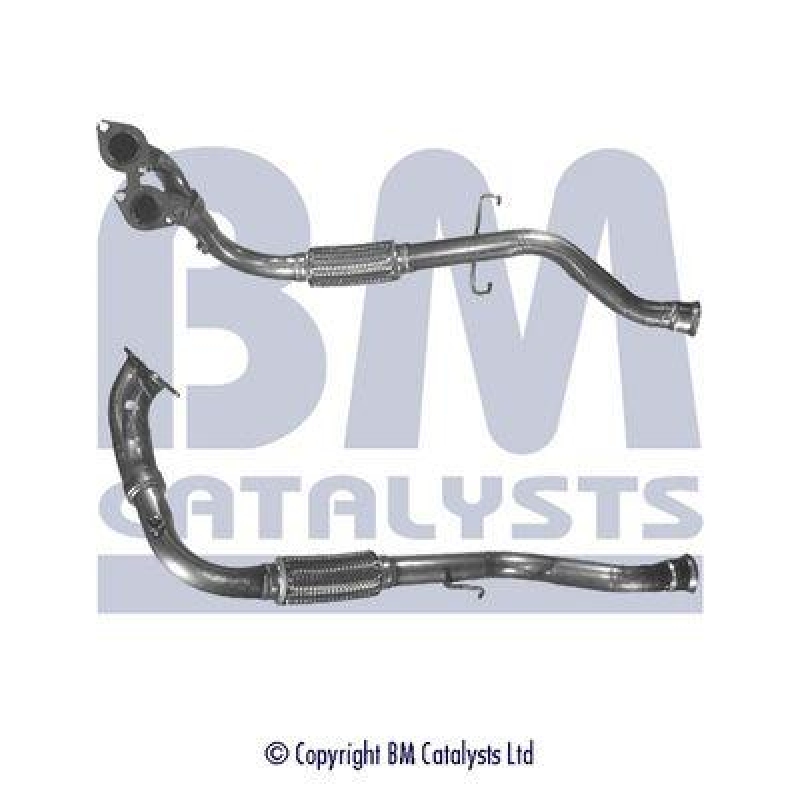 BM Catalysts Abgasrohr Auspuffanlage Vorne passend für Saab 900 2 Coupe ...