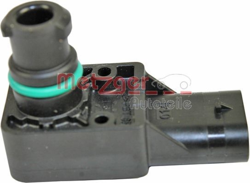 METZGER Sensor, intake manifold pressure OE-part GREENPARTS