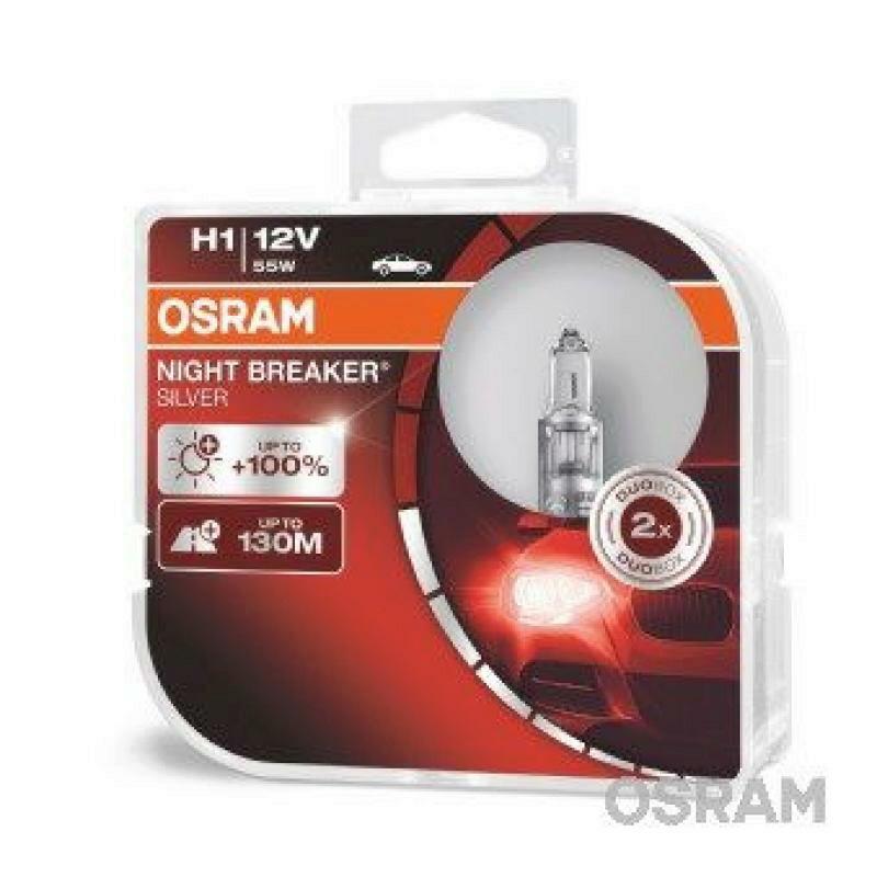 OSRAM H1 Night Breaker Silver Duo Box