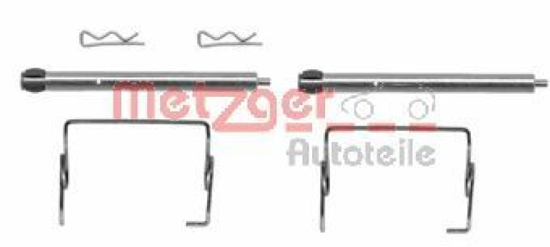METZGER Accessory Kit, disc brake pad