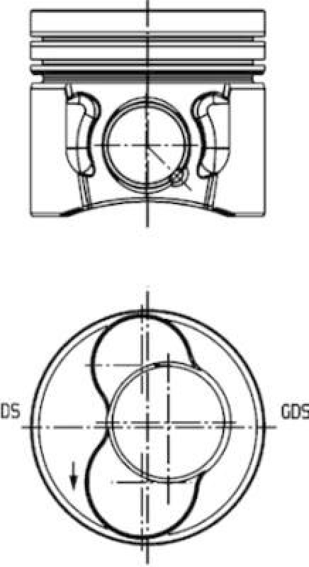 KOLBENSCHMIDT Piston