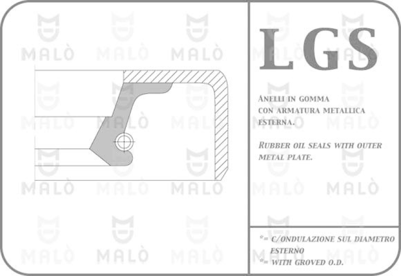 AKRON-MALÒ Wellendichtring, Schaltgetriebe