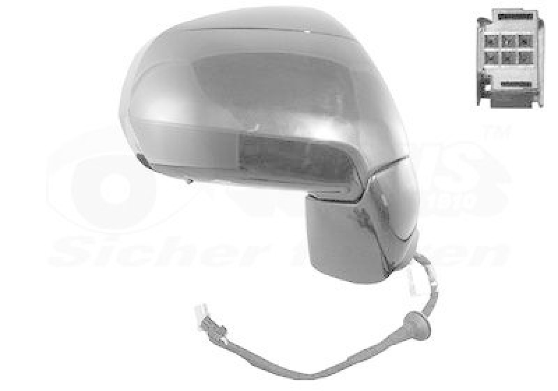 VAN WEZEL Außenspiegel * HAGUS * 928806