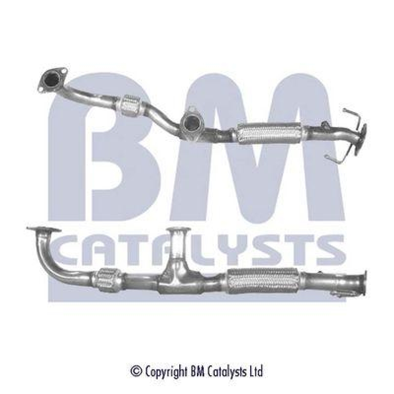 BM Catalysts Abgasrohr Vorne passend f&uuml;r Mitsubishi Galant 7 2.0 V6-24