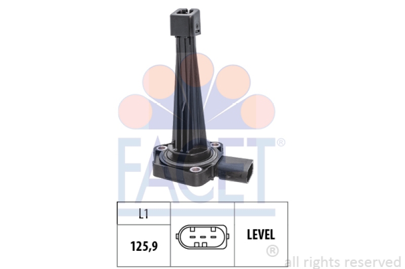 FACET Sensor, Motorölstand Made in Italy - OE Equivalent