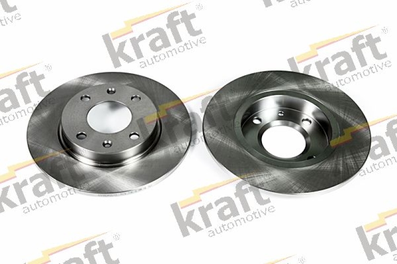 2x KRAFT AUTOMOTIVE Bremsscheibe