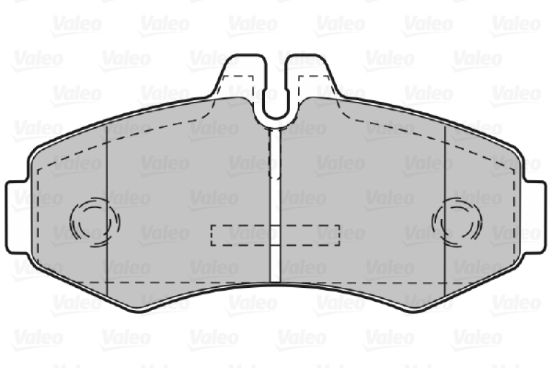 VALEO Brake Pad Set, disc brake