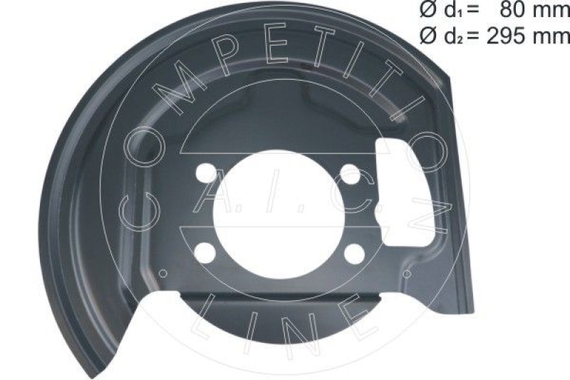 AIC Spritzblech, Bremsscheibe Original AIC Quality 58191