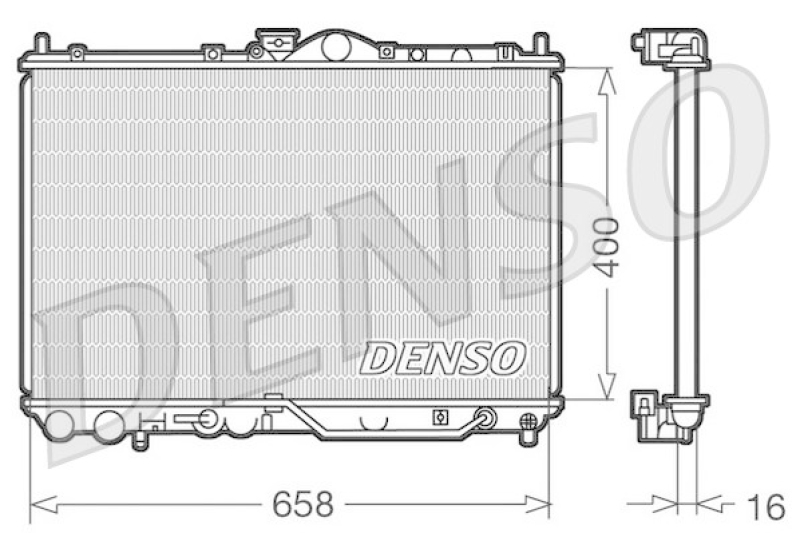 DENSO Kühler, Motorkühlung